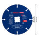 Bosch EXPERT Disco da taglio multi materiale in carburo, 125 x 1,6 x 22,23 mm, X-Lock-4