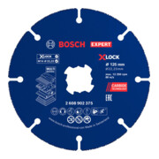 Bosch EXPERT Disco da taglio multi materiale in carburo, 125 x 22,23 mm, X-Lock, 10 pezzi-4