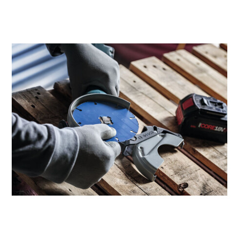Bosch EXPERT Disco da taglio multi materiale in carburo, 125 x 22,23 mm, X-Lock, 10 pezzi