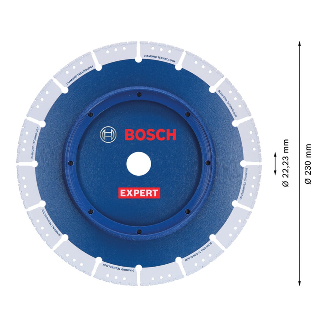 Bosch EXPERT Disque à tronçonner diamanté pour tubes, pour petites meuleuses angulaires