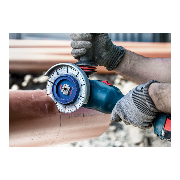 Bosch EXPERT Disque à tronçonner diamanté pour tubes, pour petites meuleuses angulaires