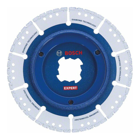 Bosch EXPERT Disque à tronçonner diamanté X-LOCK, pour petites meuleuses angulaires