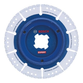 Bosch EXPERT Disque à tronçonner diamanté X-LOCK, pour petites meuleuses angulaires