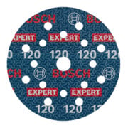 Bosch EXPERT Disque abrasif feuille, 125 mm, G120