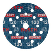 Bosch EXPERT Disque abrasif feuille, 125 mm, G120