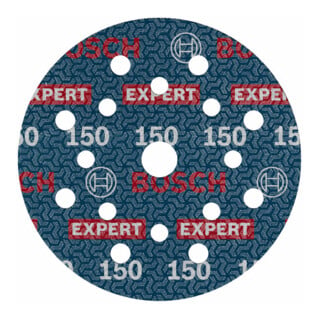 Bosch EXPERT Disque abrasif feuille, 125 mm, G150