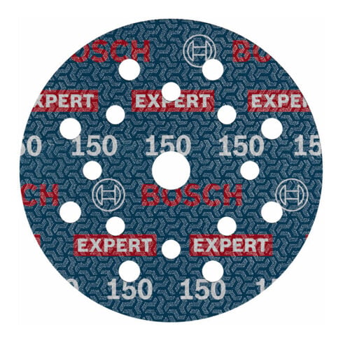 Bosch EXPERT Disque abrasif feuille, 125 mm, G150
