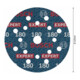 Bosch EXPERT Disque abrasif feuille, 125 mm, G180