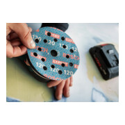 Bosch EXPERT Disque abrasif feuille, 125 mm, G180-4