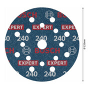 Bosch EXPERT Disque abrasif feuille, 125 mm, G240-4