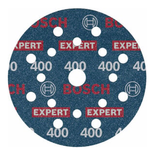Bosch EXPERT Disque abrasif feuille, 125 mm, G400