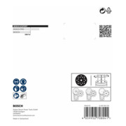 Bosch EXPERT Disque abrasif feuille, 125 mm, G400-5