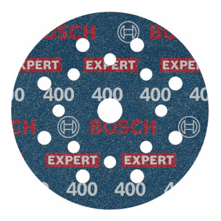 Bosch EXPERT Disque abrasif feuille, 125 mm, G400