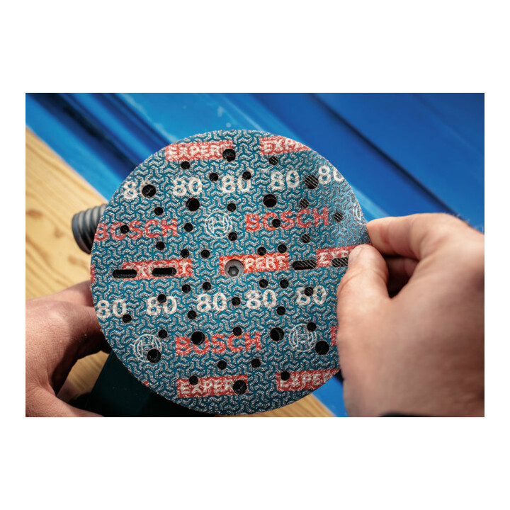 Bosch EXPERT Disque abrasif feuille, 125 mm, G60