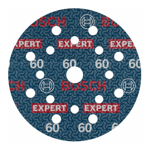 Bosch EXPERT Disque abrasif feuille, 125 mm, G60