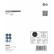 Bosch EXPERT Disque abrasif feuille, 125 mm, G60-5