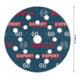 Bosch EXPERT Disque abrasif feuille, 125 mm, G60