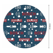 Bosch EXPERT Disque abrasif feuille, 150 mm, G180-4