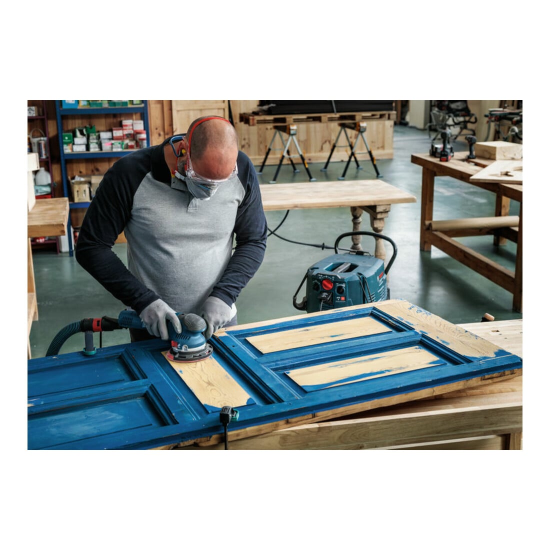 Bosch EXPERT Disque abrasif feuille, 150 mm, G60
