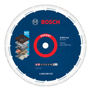 Bosch EXPERT Disque de coupe en métal diamanté, 355 x 25,4 mm