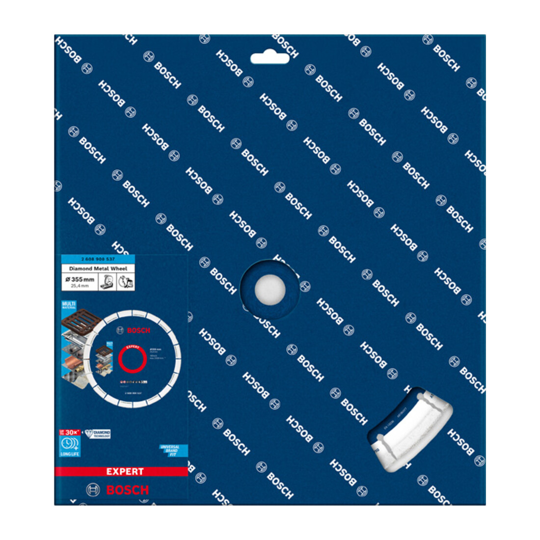 Bosch EXPERT Disque de coupe en métal diamanté, 355 x 25,4 mm