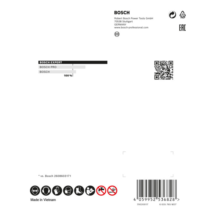 Bosch EXPERT Disque métal diamanté X-LOCK disque de coupe, 125 x 22,23 mm