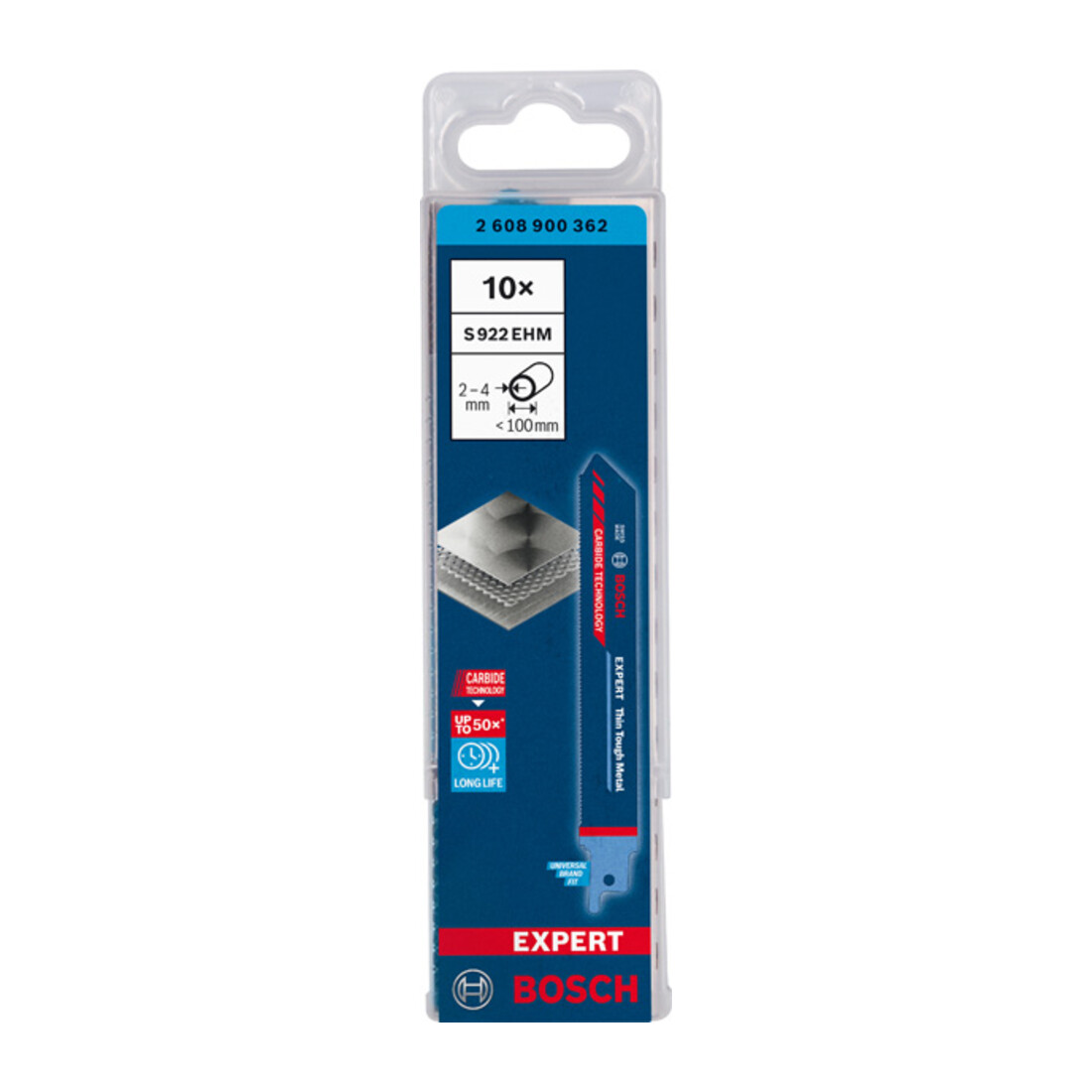 Bosch Expert "dun metaal" S 922 EHM reciprozaagblad