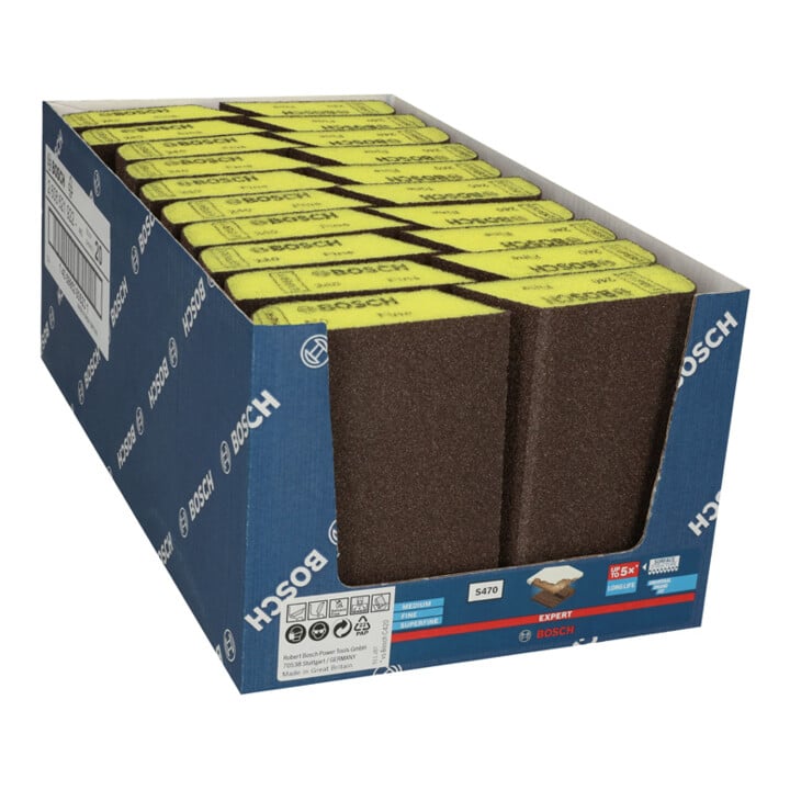Bosch EXPERT Eponge de ponçage Combi Block, 69 x 97 x 26 mm