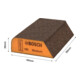 Bosch EXPERT Eponge de ponçage Combi Block, 69 x 97 x 26 mm, F : Orange