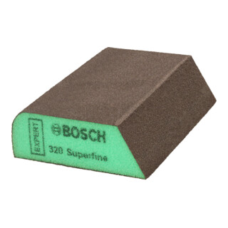 Bosch EXPERT Eponge de ponçage Combi Block, 69 x 97 x 26 mm, F : vert
