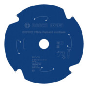 Bosch EXPERT Fiber Cement Kreissägeblatt, 160x1,8x20 mm, Z4-5
