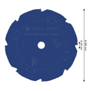 Bosch EXPERT Fiber Cement Kreissägeblatt, 305x2,2x30 mm, Z8-4