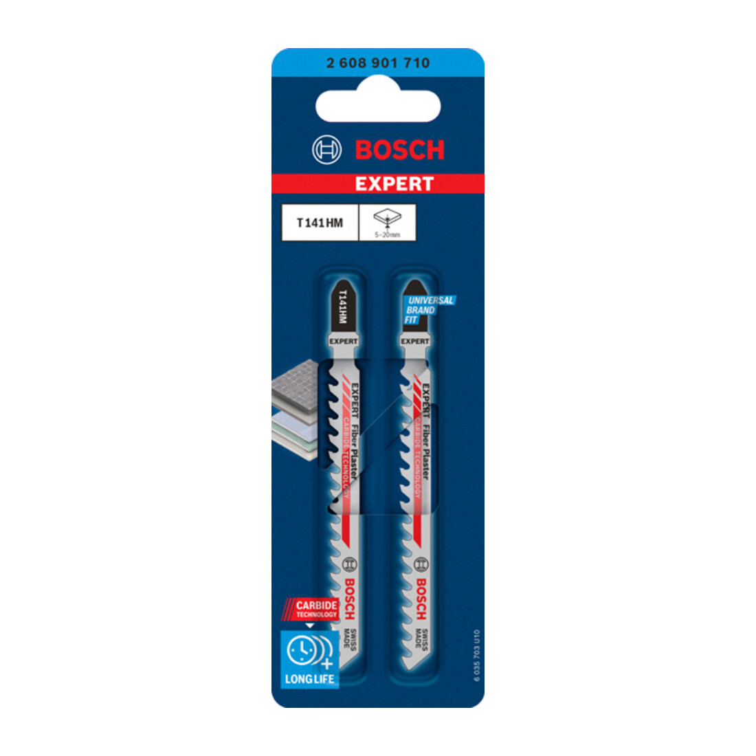Bosch EXPERT Fiber Plaster. Pour scies sauteuses