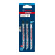 Bosch EXPERT Fiber Plaster T 141 HM Stichsägeblatt 3 Stück für Stichsägen-4