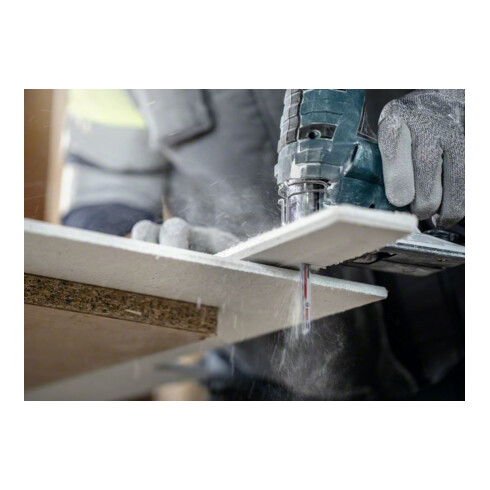 Bosch EXPERT Fiber Plaster T 141 HM Stichsägeblatt 3 Stück für Stichsägen