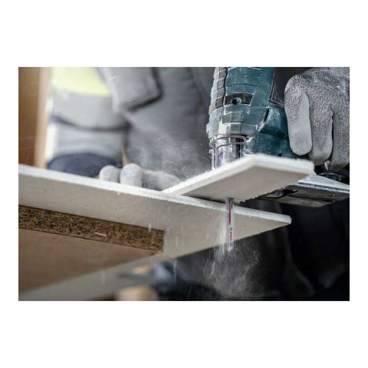 Bosch EXPERT Fiber Plaster T 341 HM Stichsägeblatt 3 Stück für Stichsägen