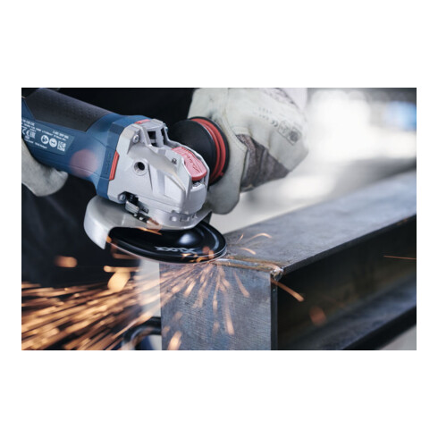 Bosch EXPERT for Metal Fiberschleifscheibe R444, 125mm, K36|60|80|120, X-LOCK, 12 Stk.