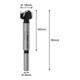 Bosch EXPERT Forage charnière bois stratifié, 18 x 60 x 90 mm