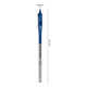 Bosch EXPERT Foret à fraiser plat Self Cut Speed, 10 x 152 mm