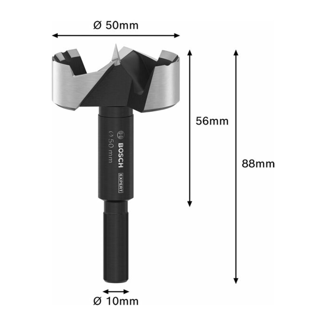 Bosch EXPERT Forstner bois, 50 mm, D10 mm