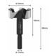 Bosch EXPERT Forstner bois, 50 mm, D10 mm