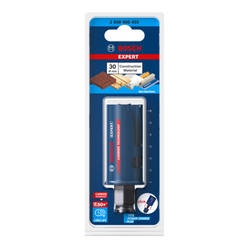 Bosch EXPERT gatenzaag voor bouwmateriaal 30 x 60 mm voor rotatie- en slagboormachines