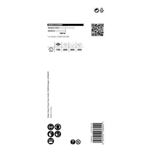 Bosch EXPERT gatenzaag voor bouwmateriaal 38 x 60 mm voor draai- en slagboormachines