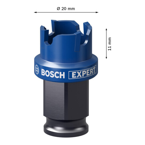 Bosch EXPERT gatzaag voor plaatwerk