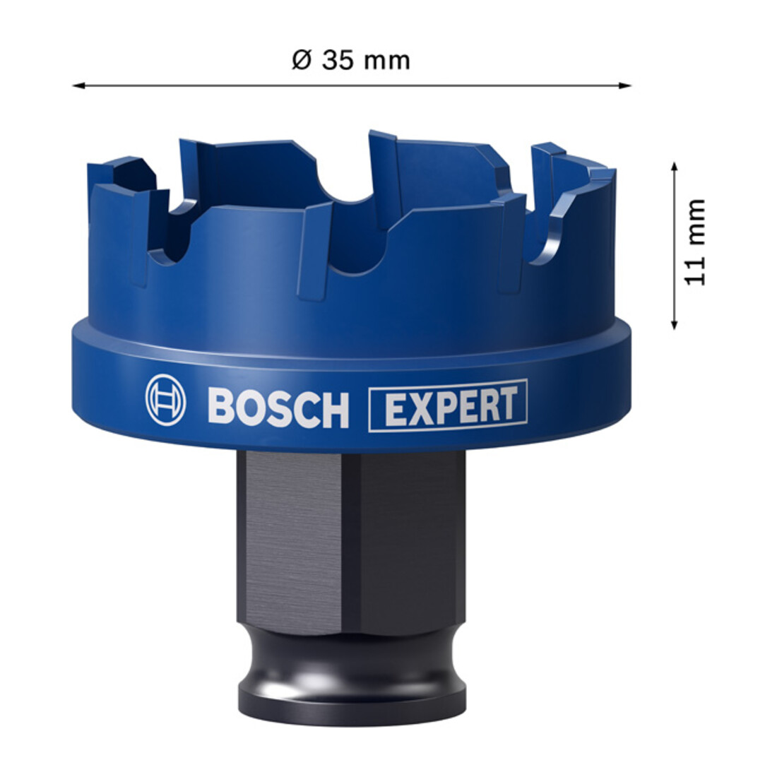 Bosch EXPERT gatzaag voor plaatwerk