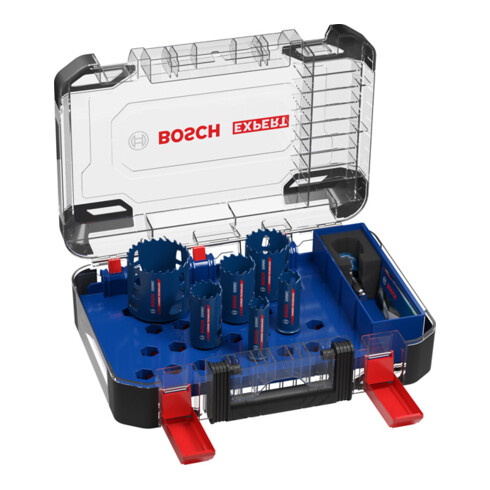 Bosch EXPERT gatenzaagset voor taai materiaal 22/25/35/40/51/68mm 9 st. voor klopboormachines en boormachines