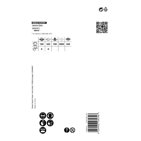 Bosch EXPERT gatzaag voor taai materiaal 54 x 60 mm voor rotatie- en percussieboormachines