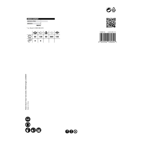 Bosch EXPERT gatzaag voor zwaar materiaal 127 x 60 mm voor klopboormachines en boormachines