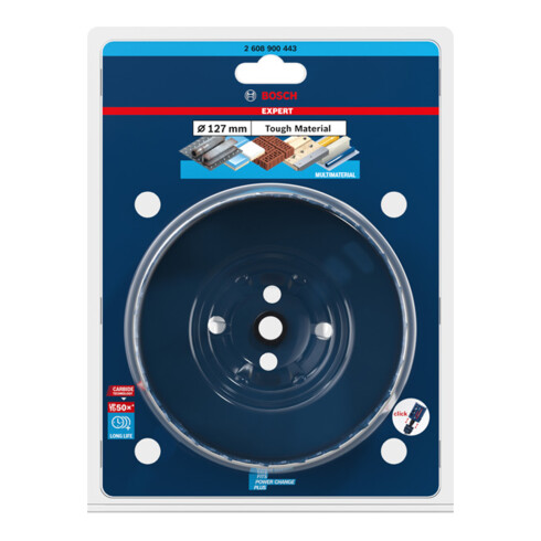 Bosch EXPERT gatzaag voor zwaar materiaal 127 x 60 mm voor klopboormachines en boormachines