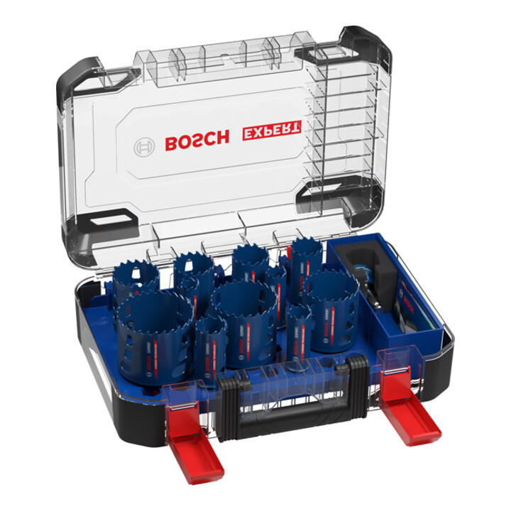 Bosch EXPERT gatzagenset 20/22/25/32/35/40/44/51/60/68/76mm 14-delig voor draai- en slagboormachines